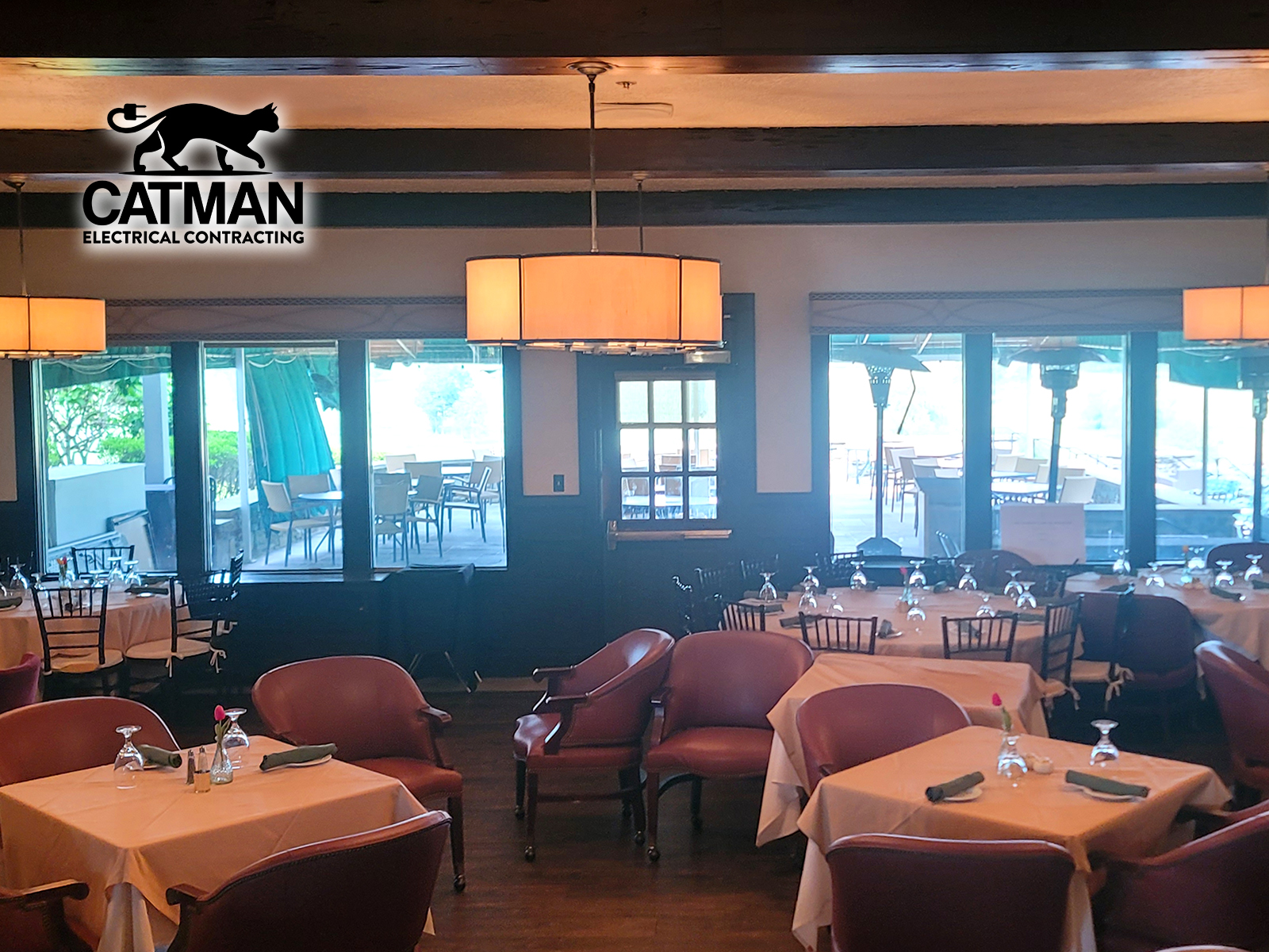 Commercial Catman Electrical Contracting Lighting and wiring restarante