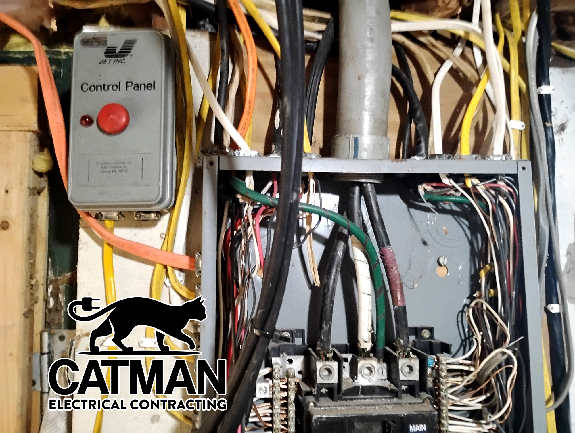 catman electrical old outdated electrical panel upgrade repair